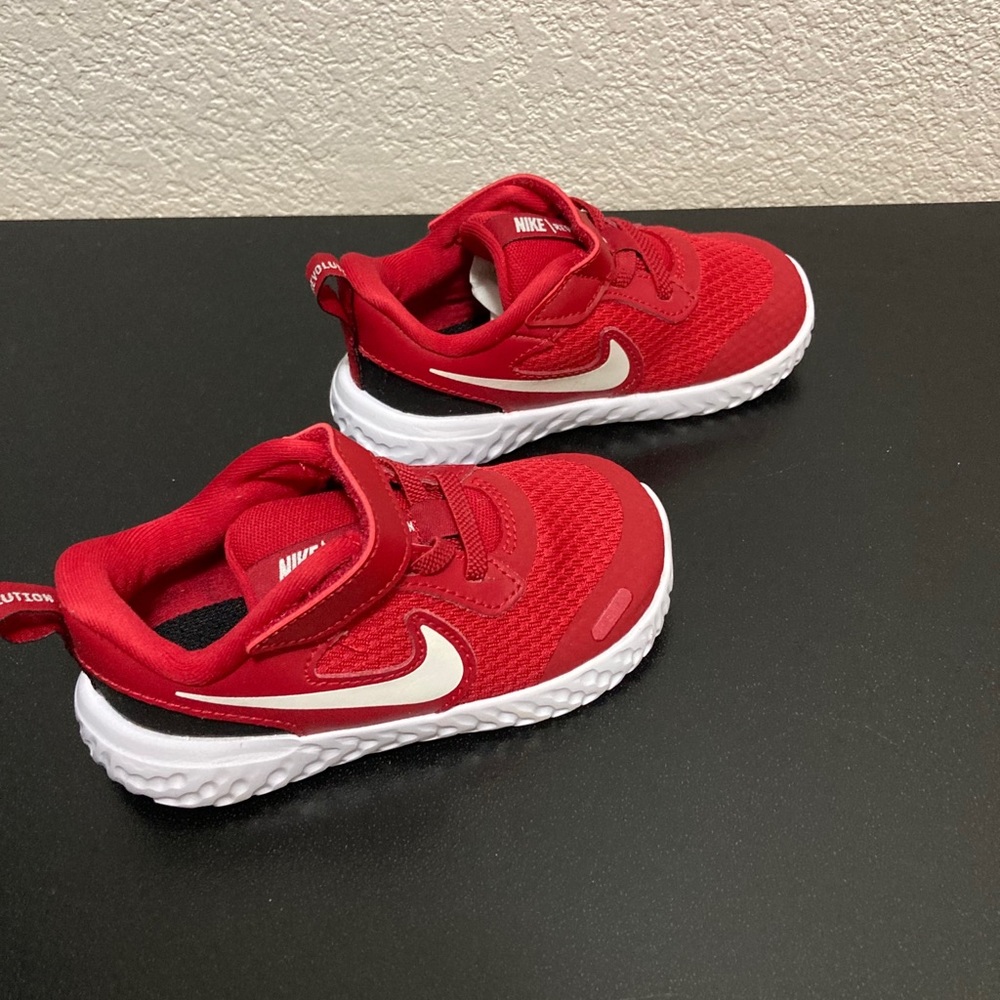 NEW NIKE REVOLUTION 5 (TDV) SNEAKERS BOYS GIRLS 7C - Picture 10 of 13